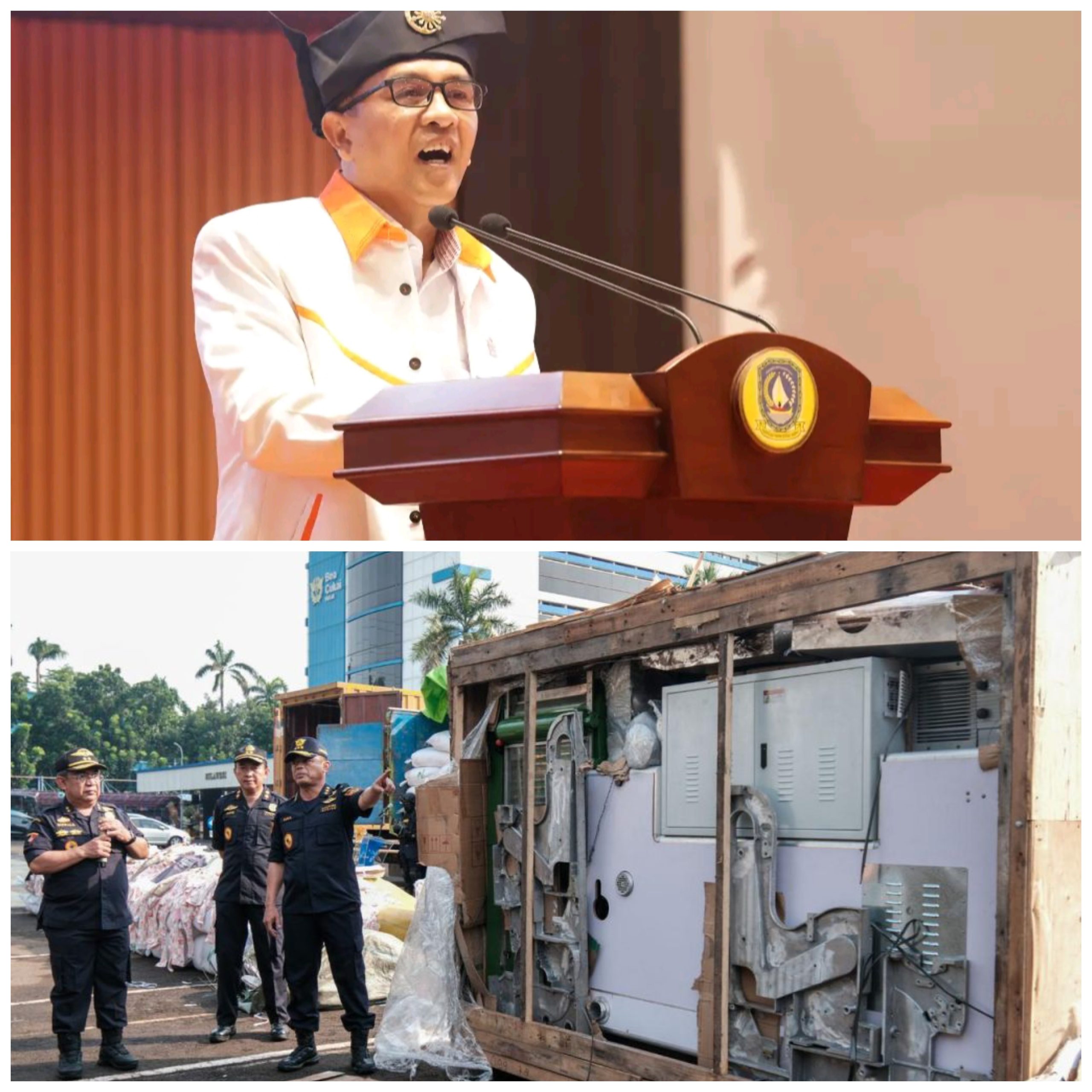 Kasus Tiga Kontainer Bermuatan Mesin Pembuat Rokok dan Pakaian Jadi Ex Impor Ilegal di Sunda Kelapa, Wahyu Wahyudin, SE, MM Menilai Ada Ketidaksinkronan antar Bea Cukai Batam dengan Bea cukai Tanjungpinang