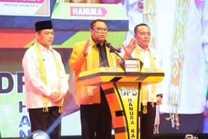 Lantik DPD Hanura Kalbar, OSO Ajak Kader Kolaborasi Bangun Daerah, DPD Kepri Turut Hadir