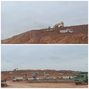 Meski Pernah Dihentikan, Proyek Cut and Fill di Botania I Kembali Berjalan, Mangrove Tak Lagi Terlihat