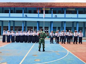Sinergi TNI dan Dunia Pendidikan, Satgas TMMD 127 Beri Pembekalan PBB di Banjarharjo