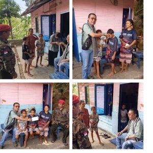 Ketua DPD GRIB Jaya Kepri Junaidi Eddy Bantu Dua Anak Kurang Mampu di Batu Ampar, SPP Dibayar Setahun Penuh