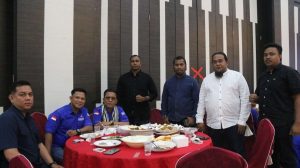 Junaidi Hadiri Buka Puasa Bersama DPC Partai Demokrat Batam di Golden Prawn