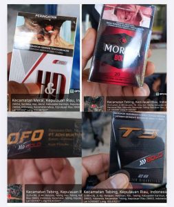 Rokok Ilegal marak di Tanjung Balai Karimun Nama Toni Balai di sebut sebagai pemasok di duga  ada jaringan terstruktur di balakangnya