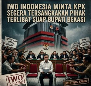 ​Ikatan Wartawan Online Indonesia Desak KPK Segera Tetapkan Tersangka Baru dalam Kasus Suap Bupati Bekasi