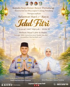 Idul Fitri 1447 H: Komitmen Polres Pemalang Menjaga Harmoni dalam Kesucian Hari Kemenangan