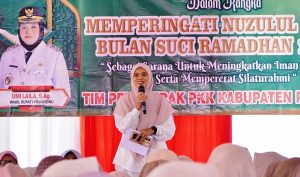Peringati Nuzulul Quran, TP-PKK Pringsewu Adakan Khotmil Quran