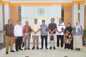 Bahas Kamtibmas, DPRD Kota Batam Sambut Kunker Komisi I DPRD Kampar