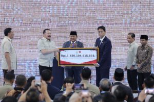 Negara Tak Boleh Kalah dari Mafia Hutan: Prabowo Saksikan Penyerahan Triliunan Rupiah