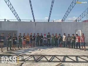  Koramil 1302-15 Tenga Gelar Aksi Indonesia Asri, Dukung Pembangunan Gerai KDKMP di Ongkaw Dua