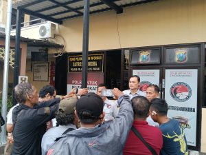 Polres Pelabuhan Tanjungperak Amankan Tersangka Pengedar Sabu di Surabaya