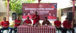 Konsolidasi Akar Rumput, DPC PDI Perjuangan Pringsewu Gelar Musran di 9 Kecamatan