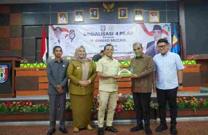 Kunjungan Kerja Ke Pringsewu, Ketua MPR RI Sosialisasikan 4 Pilar Kebangsaan