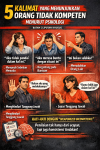 Sering Diucapkan Tanpa Disadari, Ini 5 Kalimat yang Jadi Tanda Orang Tidak Kompeten Menurut Psikologi