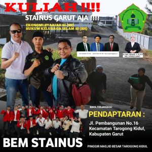 Penerimaan Mahasiswa Baru Di STAINUS  GARUT, Buruan Daptar