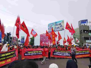Ribuan Massa Peringati May Day 2026, Suarakan Tuntutan Buruh dan Rakyat di Lampung