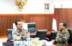 Pengembangan Program Hilirisasi Pertanian, Bupati Pringsewu Audiensi Dengan Sekjen Kementan RI