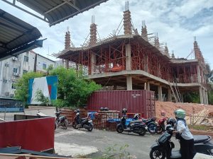 Proyek Gedung di Belakang Palm Spring Batam Disorot, Papan PBG Tak Terlihat dan K3 Dipertanyakan
