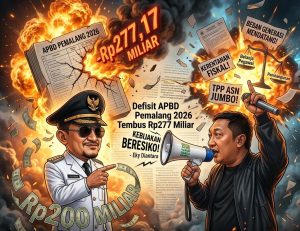 Defisit APBD Pemalang 2026 Tembus Rp277 Miliar, Pemkab Bidik Pinjaman Rp200 Miliar, Aktivis Muda: Itu Kebijakan Beresiko!