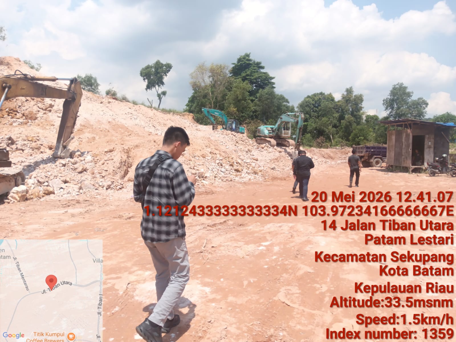 Sempat Dipertanyakan Warga karena Tanpa Papan Izin, Aktivitas Cut and Fill di Tiban Utara Akhirnya Disidak Ditpam BP Batam, Publik Desak Pengusutan Aktor di Balik Proyek