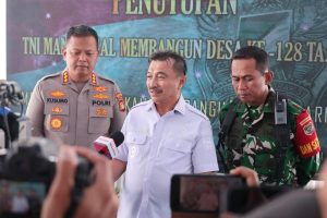 Plh Wali Kota Harris Bobihoe Apresiasi Dan Terima Kasih Atas Hadirnya Program TMMD Ditengah Masyarakat