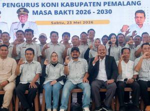 Bidik Top 3 Jateng, Pengurus KONI Pemalang 2026–2030 Resmi Dilantik