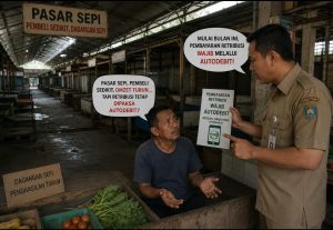 Pedagang pasar dan pkl tolak kebijakan “auto debit” yang memberatkan pedagang pasar dan pkl kota semarang