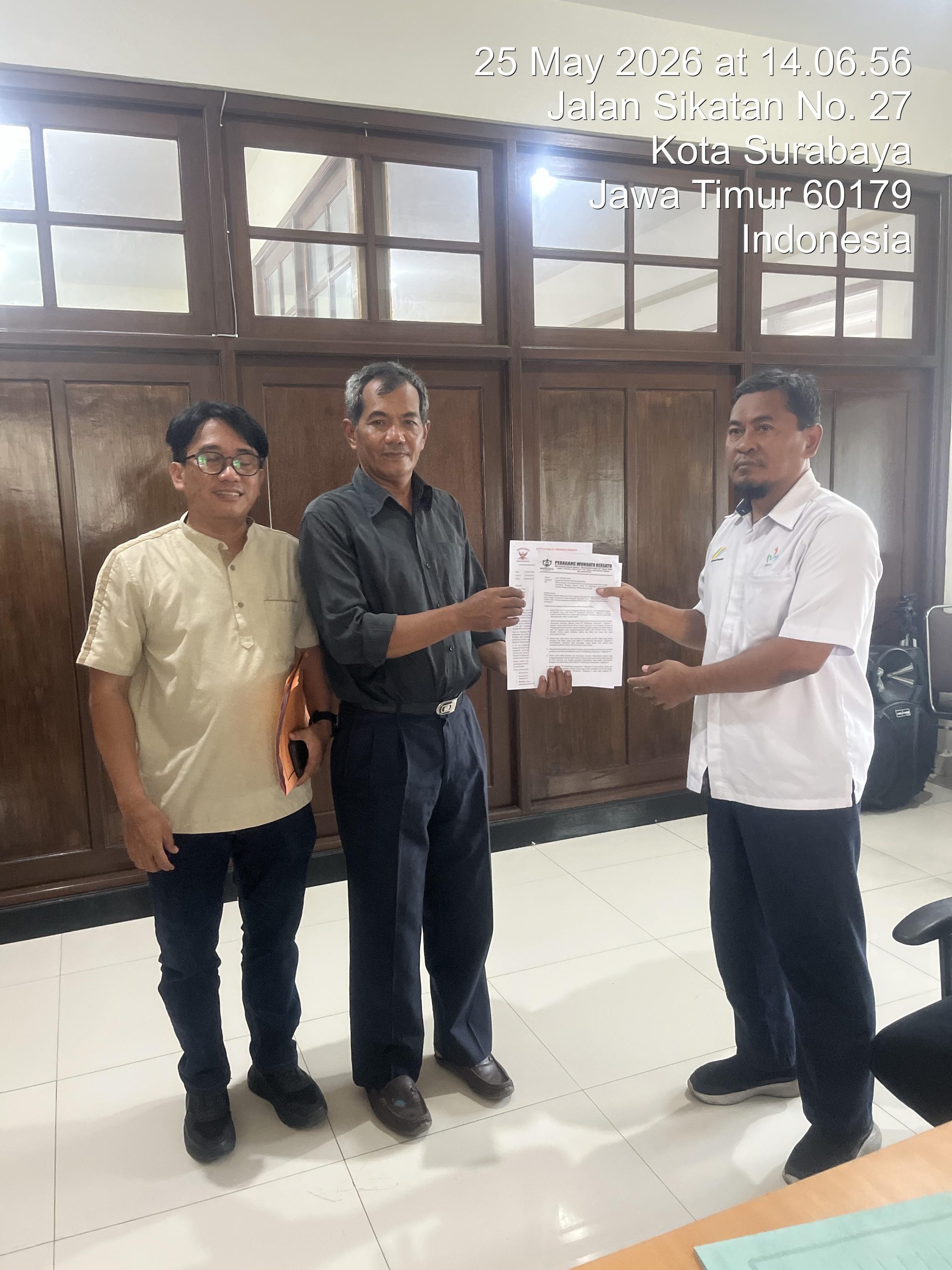 PTPN I Regional 5 Tegaskan Tak Ada Perintah Penggusuran Pengurus Pedagang Wonoyu Bersatu Soroti Kejanggalan Hukum