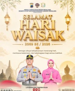 Hari Waisak 2569 BE: Kapolres Pemalang Ajak Masyarakat Jaga Kedamaian dan Keharmonisan