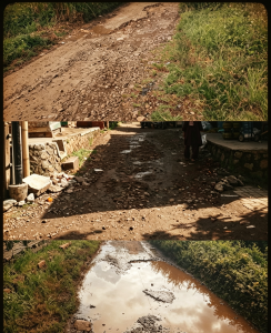 Warga Kampung Sawahbra Cimareme Banyuresmi Garut Pertanyakan, 15 Tahun Jalan Rusak Tak Digubris, Sebut ” Percuma Ganti Kepala Desage”.