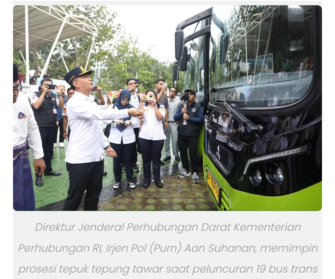Dirjen Hubdat Apresiasi Langkah Progresif Pemko Batam Bangun Transportasi Massal Modern