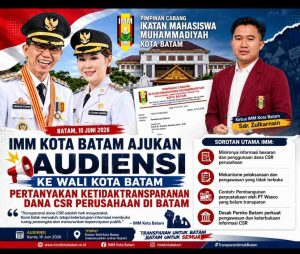 IMM Kota Batam Antar Surat Audiensi ke Pemko, Desak Amsakar–Li Claudia Buka Transparansi Dana CSR Perusahaan dan Jelaskan Mekanisme Pengawasan kepada Publik
