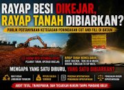 Rayap Besi Dikejar, Rayap Tanah Dibiarkan? Publik Pertanyakan Ketegasan Penindakan Cut and Fill di Batam