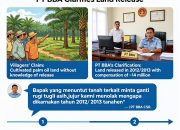 Sudah Dibebaskan Sejak 2012, Warga Kembali Minta Ganti Rugi Saat PT BBA Akan Gunakan Lahan