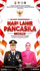 Hari Lahir Pancasila 2026, Polres Pemalang Gaungkan Pesan Pemersatu Bangsa dan Perdamaian Dunia