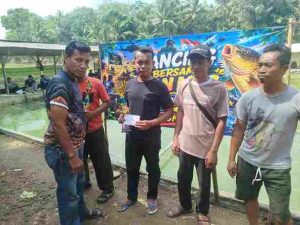 Kodim 0424/Tanggamus Gelar Mancing Mania Ikan Mas dan Baksos di Waringin Sari Barat