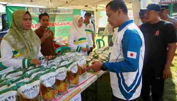 Bupati Pringsewu Buka Gerakan Pangan Murah Di Tulungagung