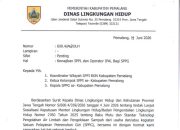 DLH Pemalang Ultimatum SPPG: Wajib Kantongi SPPL dan Operator IPAL Bersertifikat Sebelum 15 Juli
