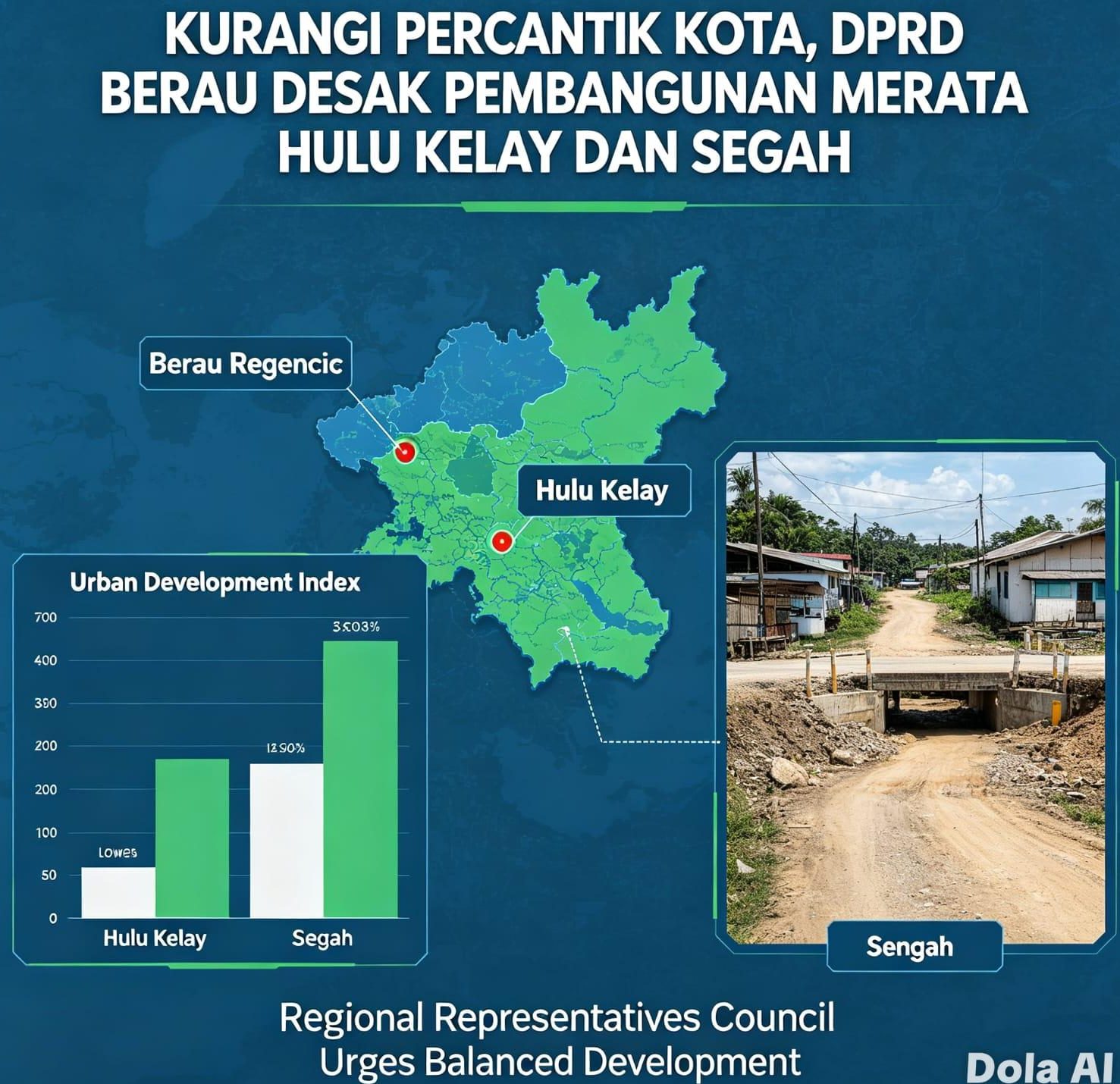 dprd pembangunan kelay segah