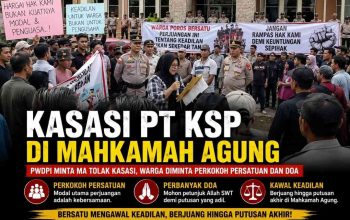 Ketua PWDPI Kepri: Perkokoh Persatuan dan Doa, Ketum DPP PWDPI Minta MA Tolak Kasasi PT KSP