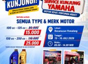 Kecamatan Pemalang Banjir Promo, Yamaha Mataram Sakti Gelar “SKY: Service Kunjung Yamaha” Tarif Mulai Rp15 Ribu