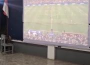 Ribuan Warga Padati Balai Desa Rowosari Kecamatan Ulujami, Nobar Semifinal Piala Dunia 2026 Spanyol vs Prancis Berlangsung Meriah