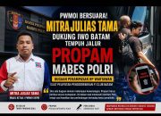 Wakil Ketua I PWMOI Mitra Julias Tama Dukung Ketua IWO Batam Bawa Dugaan Perampasan HP Wartawan ke Propam Mabes Polri