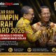 Amsakar Raih Pemimpin Daerah Award 2026, Subsidi Bunga 0 Persen Dorong UMKM Naik Kelas