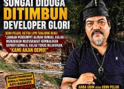 Sungai Diduga Dipersempit Developer Glori, Udin Pelor: Kalau Terus Dilakukan, Kami Demo!