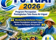 P3-TGAI 2026  Bersama Masyarakat Mewujudkan Irigasi yang Andal untuk Ketahanan Pangan Indonesia
