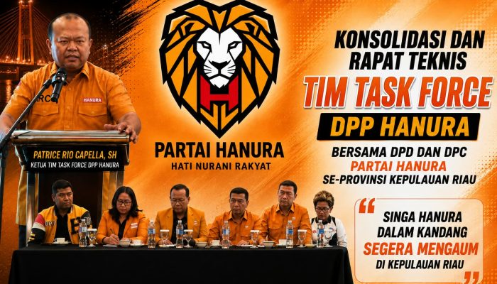 Konsolidasi Task Force DPP Hanura di Batam : Struktur Kepri 100 Persen