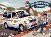 Sopir Lalai, Mobil Distribusi MBG di Pemalang Lompat Tabrak Siswa SMPN 2 Moga Saat Parkir