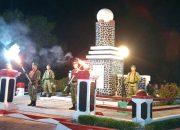 Dandim 0711/Pemalang Hadiri Apel Kehormatan dan Renungan Suci HUT Ke-81 Kemerdekaan Republik Indonesia