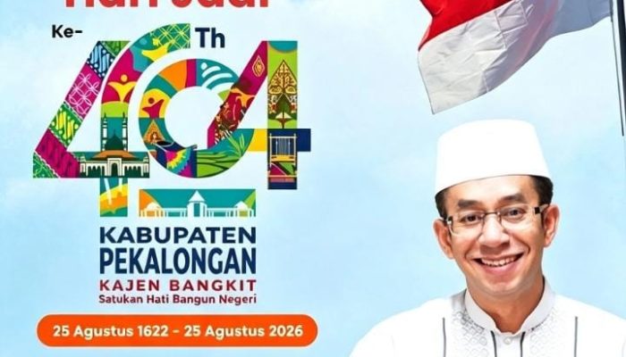 Anggota DPR RI Fraksi PKS Rizal Bawazier Ucapkan Selamat Hari Jadi Ke-404 Kabupaten Pekalongan, Ajak Warga Satukan Hati Bangun Negeri