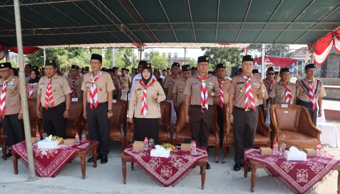 Dandim 0711/Pemalang Hadiri Upacara Peringatan Hari Pramuka ke-65 Tingkat Kwartir Cabang Pemalang Tahun 2026